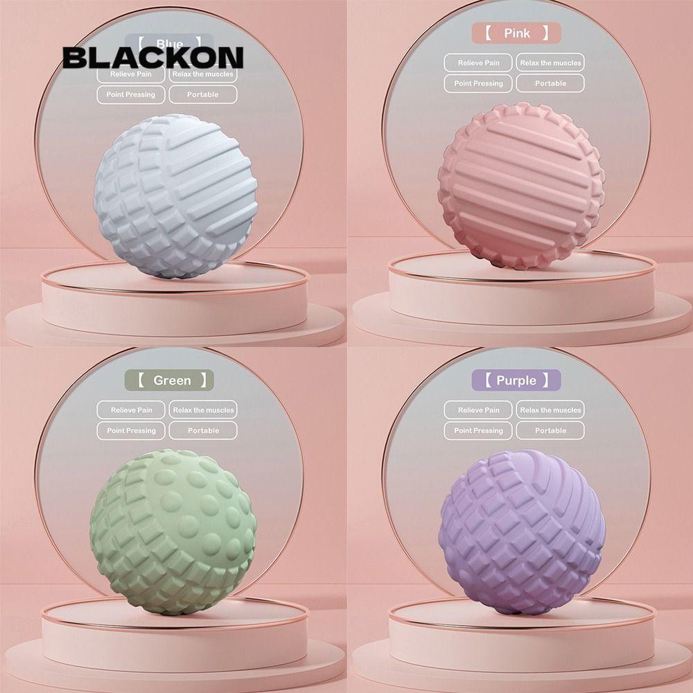 BLACKON Fascia Ball - ลูกบอลนวดสำหรับโยคะและฟิตเนส ลดความเครียดและความตึงเครียดในกล้ามเนื้อไหล่และคอ