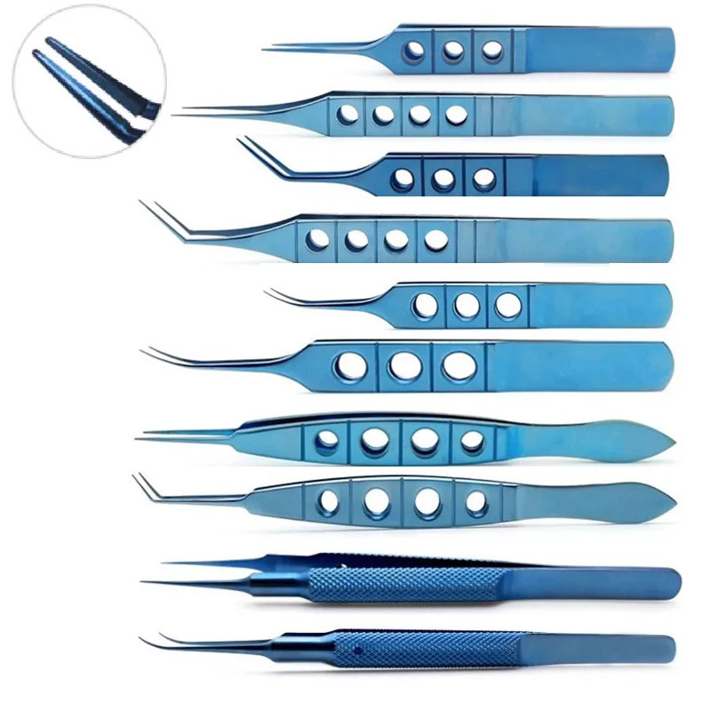 McPherson Tying Forceps Capsulorhexis Hair Plant Oftalmologia Ophthalmology Hi Eye