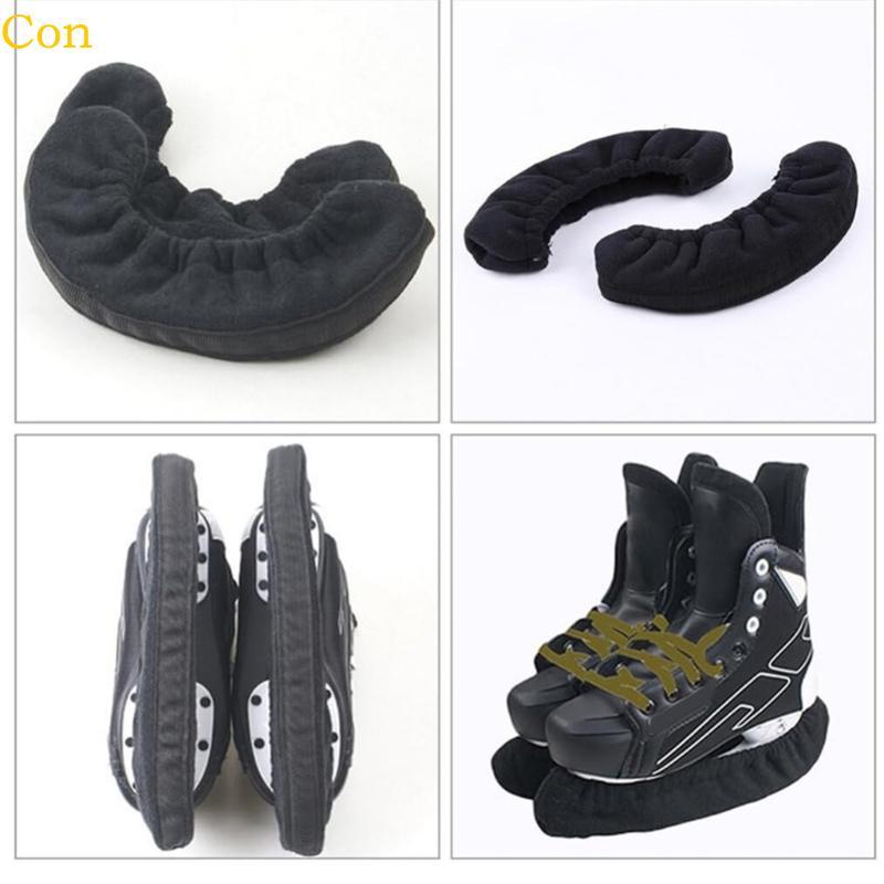 Con Ice Skate Soles ครอบคลุม Hockey Ice Skate Soles Guards สําหรับเด็กเยาวชนผู้ใหญ่