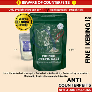 CY® French Celtic Salt 100g Fine | Product of France