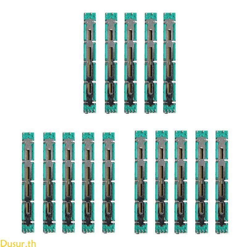 Dusur 5 ชิ้นศาสตราจารย์ Potentiometer A10K A20K A50K Original Duplex Potentiometer
