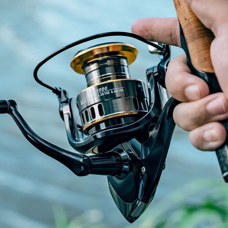 All-Metal Fishing Reel Spinning Wheel Fishing Reel Fishing Reel Sea Pole Reel Anchor Fishing Reel Lo