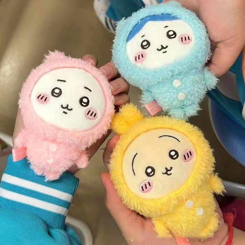 Chikawa Usagi Hachiware ตุ๊กตาจี้พวงกุญแจกระเป๋านักเรียนกระเป๋าของขวัญเด็กจี้ตุ๊กตา E7n6