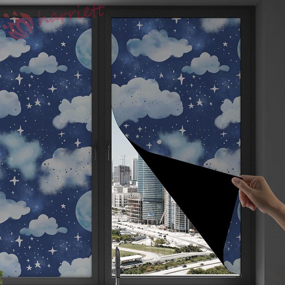 สติกเกอร์ทึบแสง Anti Peeping และ UV Protection สำหรับหน้าต่าง.Hostel