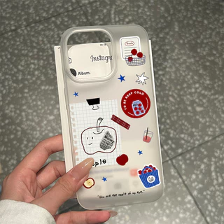 เคสโทรศัพท์ สำหรับ iPhone 17 Pro 11 13 16 Pro Max Case iPhone 13 17 15 Pro Max 12 14 13 Pro Max ดอกไม้น้ำแข็งใสก็น่ารัก