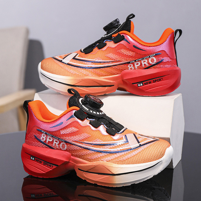 Bebe Chitu 8PRO รองเท้าวิ่งรองเท้ากีฬาเด็กตาข่ายระบายอากาศรองเท้าวิ่งเด็กชาย