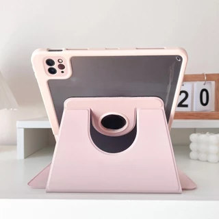 เคสไอแพดหมุนได้ 360° สำหรับ iPad Air7/6/5/4 M3 Gen11/10/9/8/7 A16 Pro11/12.9 นิ้ว ตั้งได้ หมุนสะดวก