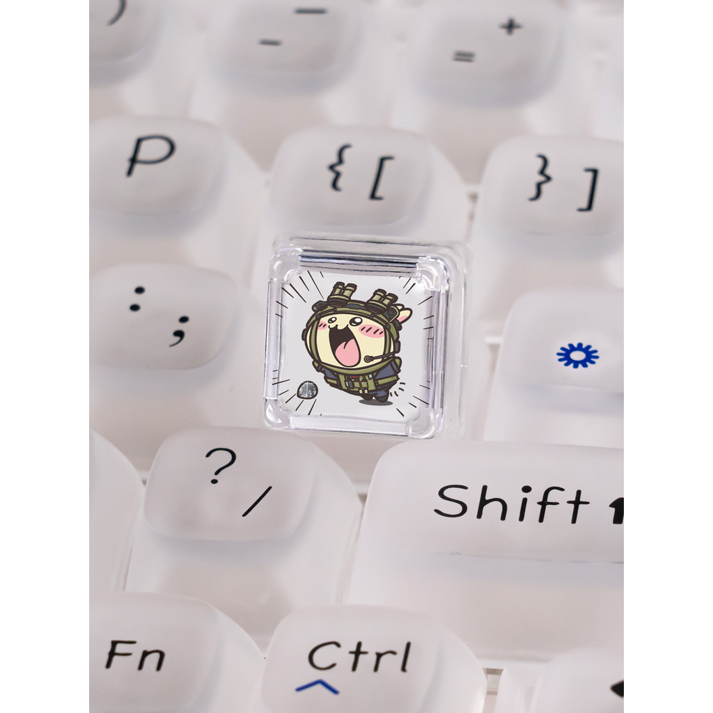 keycap ไฟลอด keycap Delta Action Veyron Africa Heart Star chikawa chikawa Keycap แป้นพิมพ์เครื่องกลเ