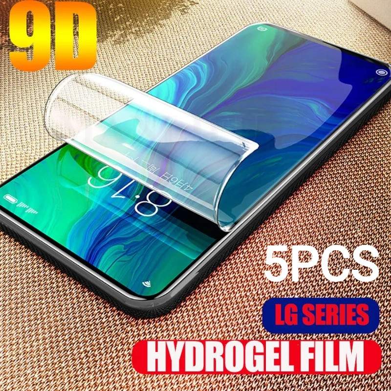 5PCS Matte Soft Hydrogel ฟิล์มสําหรับ LG W31 W30 W11 กํามะหยี่ V60 V50S ThinQ Anti Spy ความเป็นส่วนต