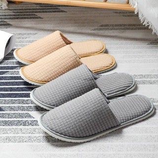 SY SHOP899 รองเท้าใส่ในบ้าน รองเท้าโรงแรม พื้นยาง สลิปเปอร์ …