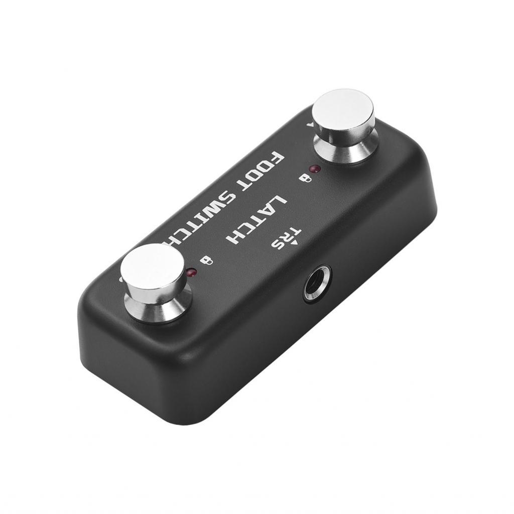 Cameraworld1-TH Summina Dual Footswitch Latch Pedal กีต้าร์ 2-Way Foot Switch Controller B Channel ล