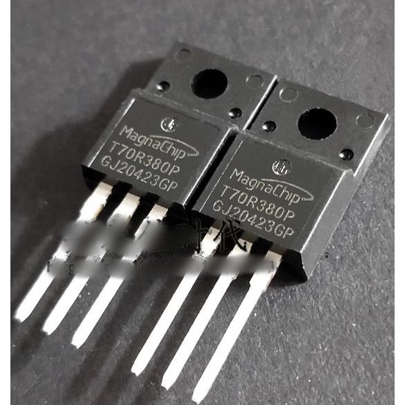 10pcs Original T70R380P MMFT70R380P TO-220F 750V 11A ทรานซิสเตอร์