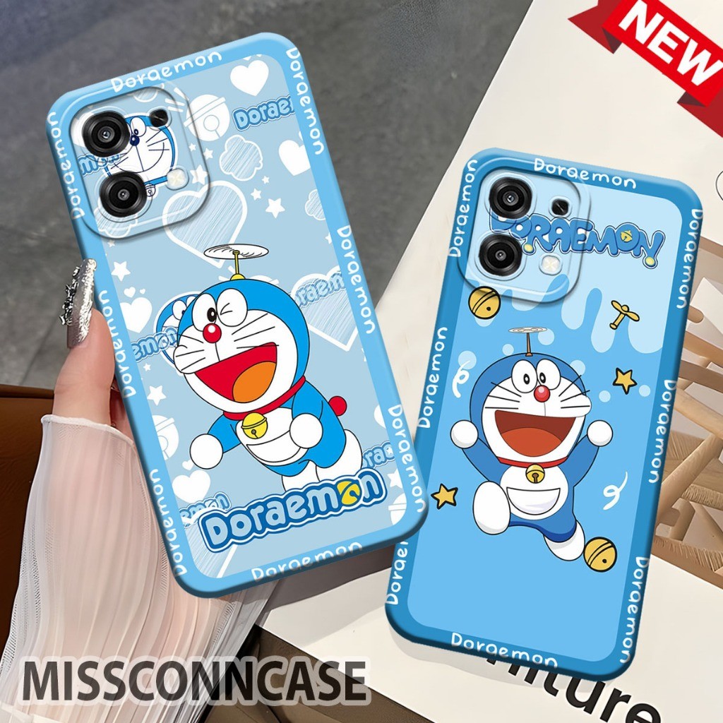 เคสโทรศัพท์ HP Oppo A6 Pro 4G/5G - Oppo A5 Pro 4G/5G - D0ra3m0n Cartoon Softcase - เคสโทรศัพท์แบบยืด