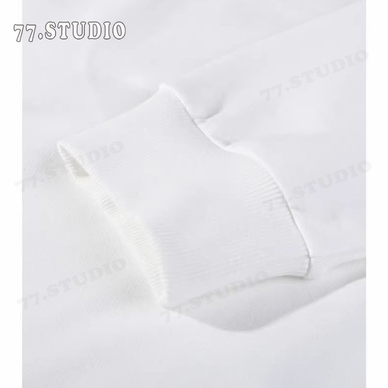 （พร้อมส่งจากกรุงเทพ） เสื้อกันหนาวแขนยาว เสื้อยืดคอกลมพิมพ์ลาย เสื้อเชิ้ตลำลองทรงหลวมใส่สบายจะไม่เกิดริ้วรอยหรือจางหายไป - รูปที่ 6