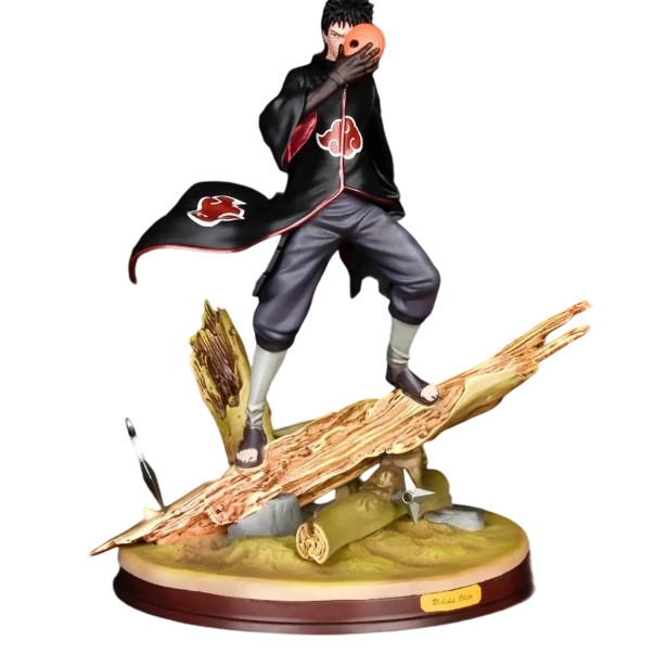 Naruto Akatsuki Organization Tobi Obito Head-Swappable GK Hall Class Scene รูปปั้น