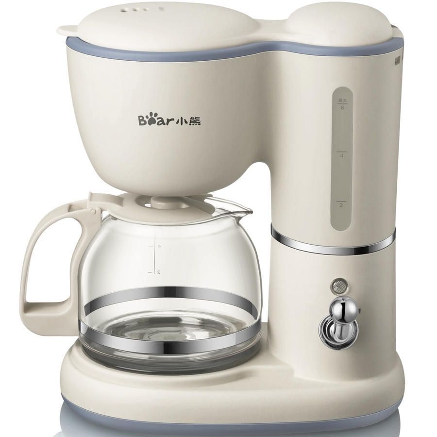 หมีน้อยเคเอฟเจ-ก06n2เครื่องชงกาแฟอเมริกันครัวเรือนมินิขนาดเล็กกาแฟดริปทําเครื่องชงกาแฟกึ่งอัตโนมัติ 