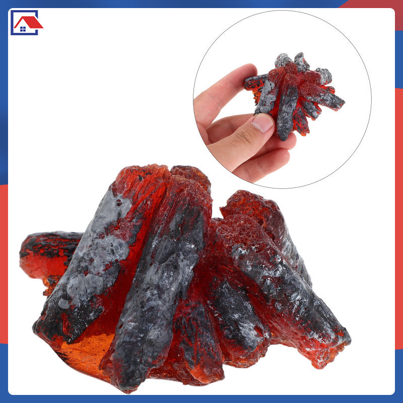 Fake Camp Fire ประดิษฐ์ Campfire จําลอง Bonfire เครื่องประดับ 8.00X8.00X4.00 ซม.erkenai