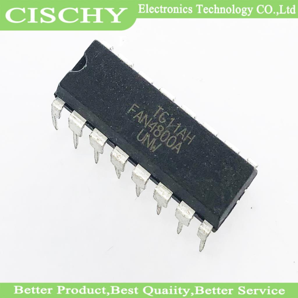 5 ชิ้นแพคเกจ FAN4800A DIP-16 FAN4800ANY DIP FAN4800IN DIP-16 FAN4800