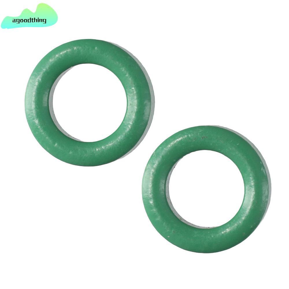 AGOODTHING Toroid Ferrite Core, Power Transformer Restraining Interfeel, โลหะสีเขียว Ferrite Chokes 