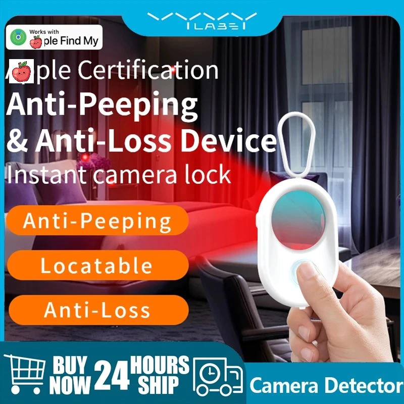 Vyvylabs เครื่องตรวจจับกล้องซ่อนขนาดพกพา ป้องกันการแอบถ่าย