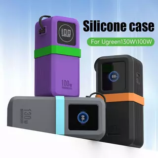 จัดส่งจากประเทศไทยJOYZYX Silicone , Soft กันกระแทก Protective ,กันฝุ่นพกพาพกพาพกพาสําหรับ UGREEN Nexode Power Bank 20000mAh 130W/12000mAh 100W Travel