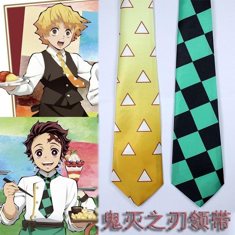 ไท Cosplay Zenitsu กับ Two-dimensional Anime สำหรับคอสเพลย์ Kamado Tanjiro