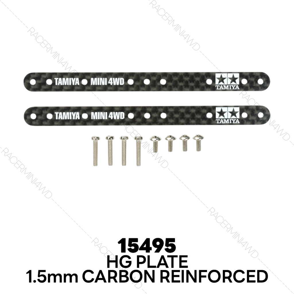 TAMIYA 15495 HG Carbon Reinforcing Plate Set (1.5mm)