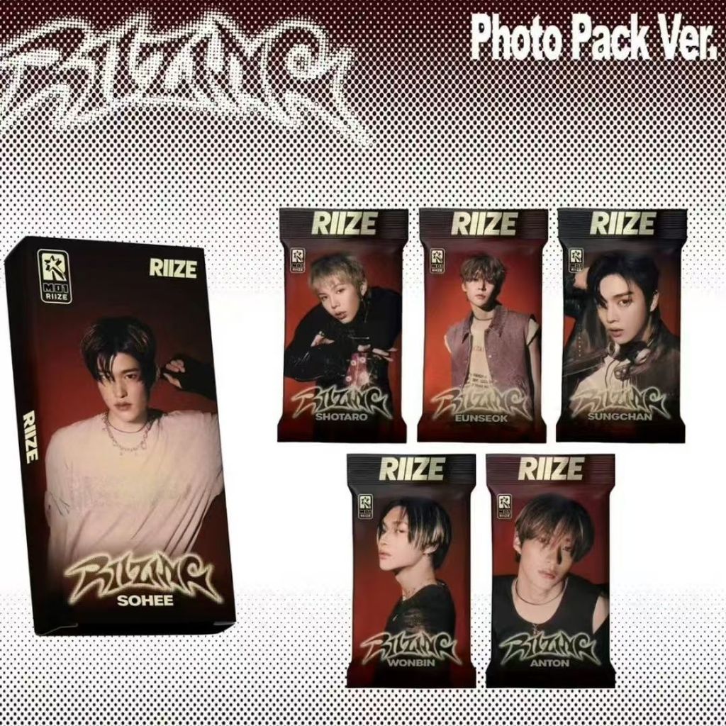Riize Pull Chair Mini Album 1 รุ่น pp riize photo pack เวอร์ชัน Return Album ใหม่เอี่ยมยังไม่ได้เปิด