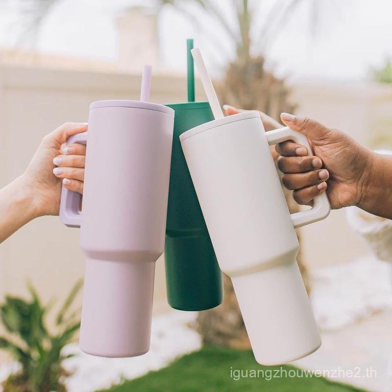 Sonala 304 แก้ว Tumbler ถ้วยน้ําพร้อมฟาง Retractable ร้อนและเย็น Thermoflask ขวดน้ําสแตนเลส Botol Ai