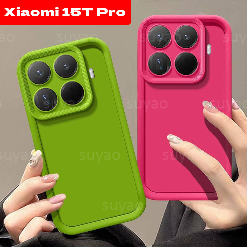 Xiaomi 17T Pro 2026 ชุบปลอกสําหรับ Xiaomi 17T 15T Pro 15tpro 17TPro Mi17T 5G เคสโทรศัพท์ Ultra Thin โปร่งใสนุ่มกรณี Anti Drop ง่ายซิลิโคนกล้องป้องกันปกหลัง