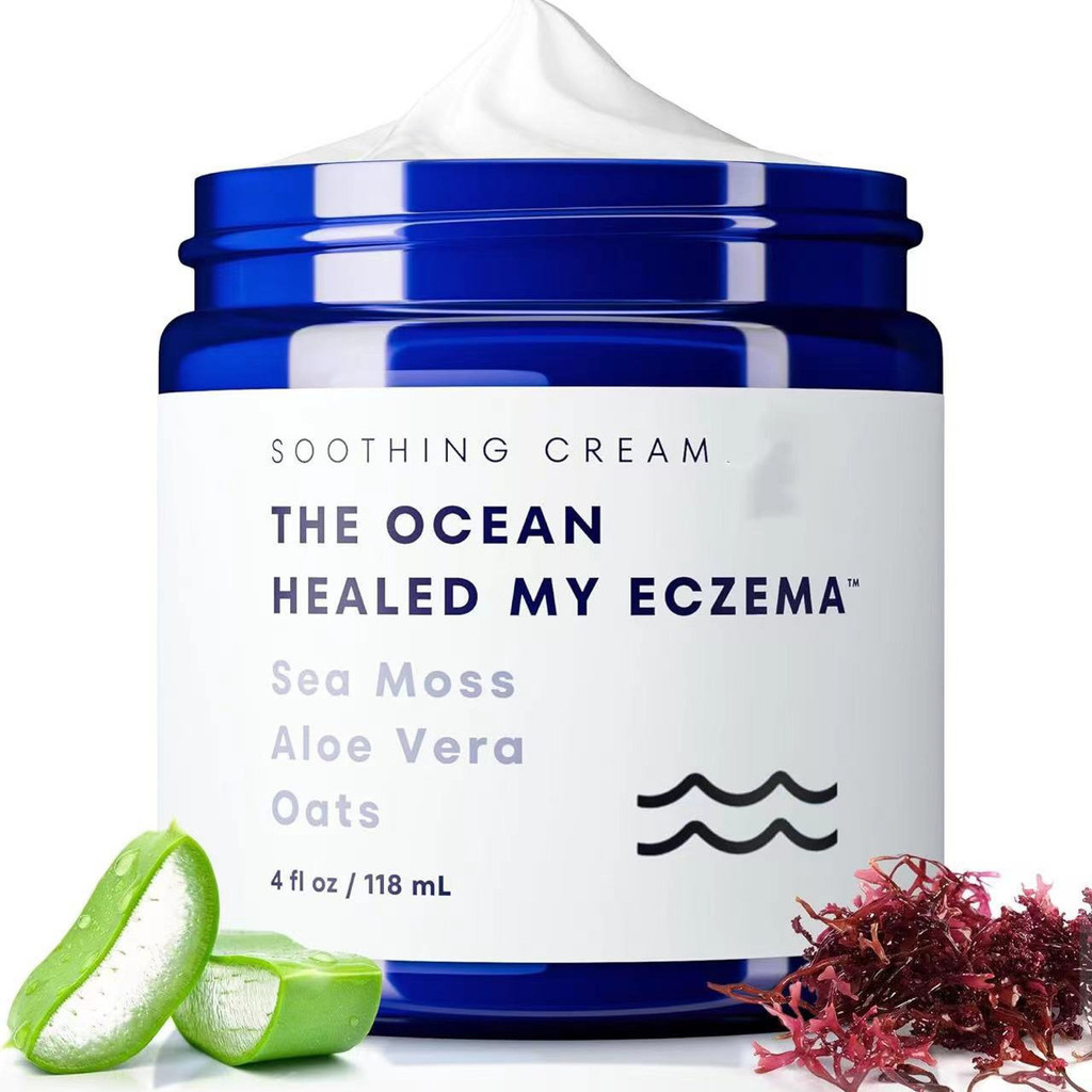 .精湿The Ocean Healed Natural Soothing Cream Skin Moisturize 保湿