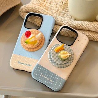 Ins 3Dผลไม้กล้วยสตรอเบอร์รี่พับแม่เหล็กSatndผู้ถือIphoneสําหรับIPhone 17 Pro Max 17 Pro 17 Air 17 16 15 14 13 12 11 Anti Drop Hard PC Matteปกหลัง