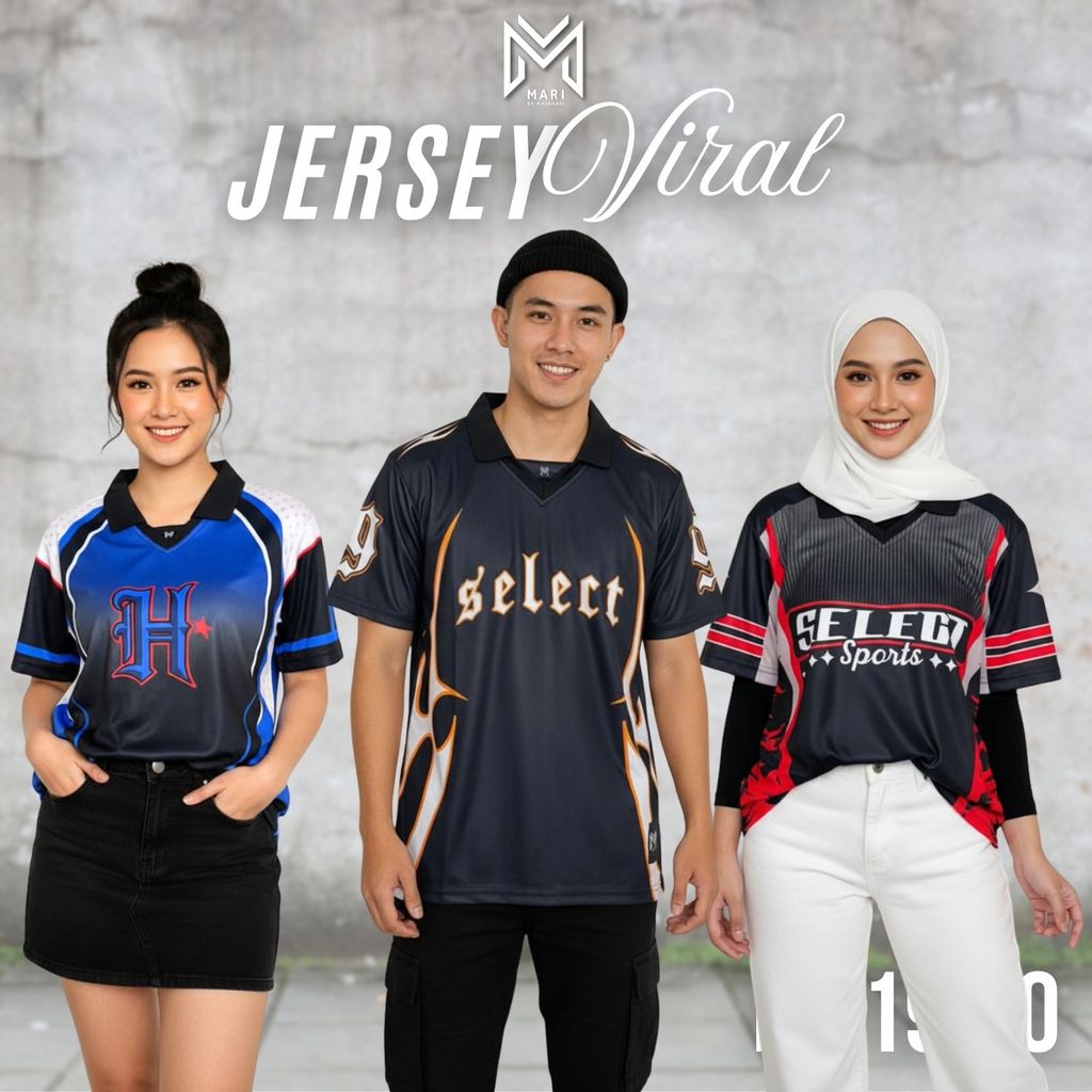 MATAHARI MARI New Jersey Unisex ที่ไม่ซ้ํากันเลือก Hustle NFL คอผู้ชายเสื้อยืดกราฟิก lantai)
