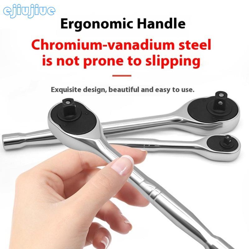 Cc Ratcheting Spanner 24T Rapid Action System Nonslip Handle หลายไดรฟ์ตัวเลือก