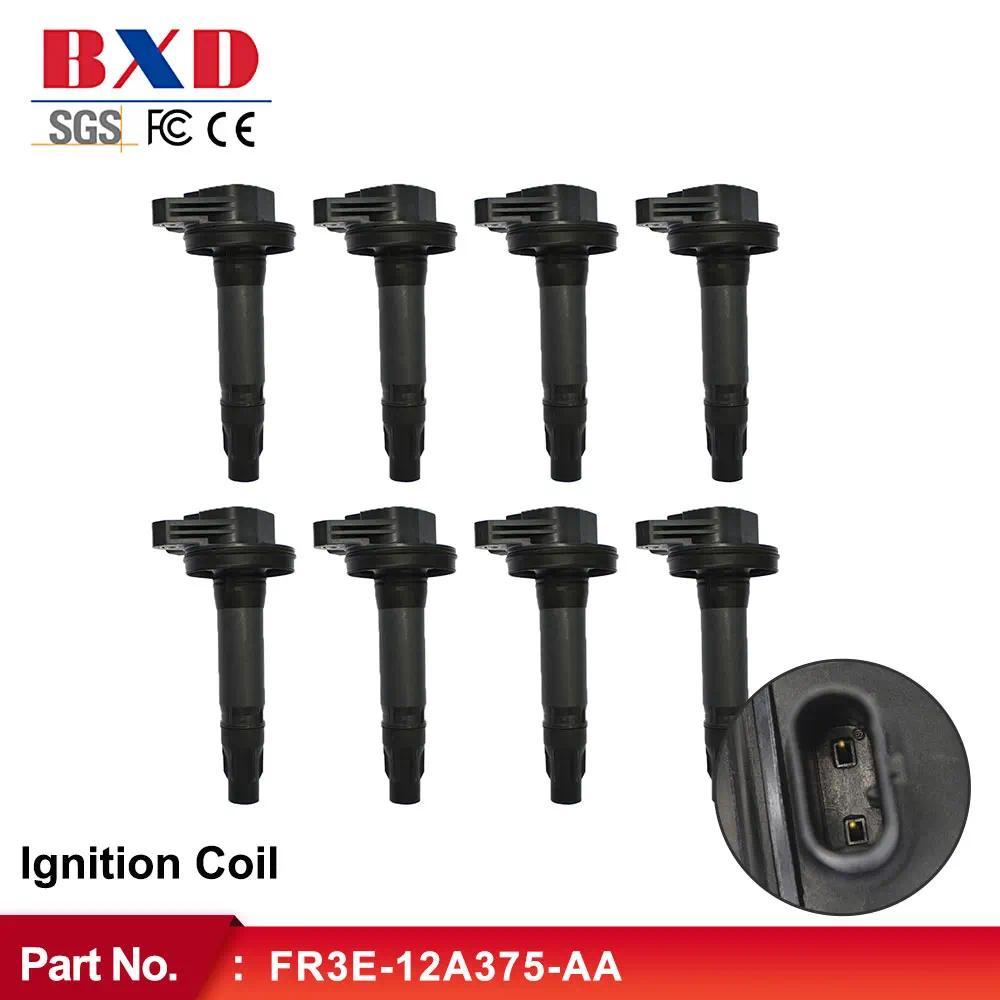 คุณภาพสูง 8PCS คอยล์จุดระเบิด FR3E-12A375-AA สําหรับ Ford (02/06/2016-2018) F-150 (2017-2018) Mustan