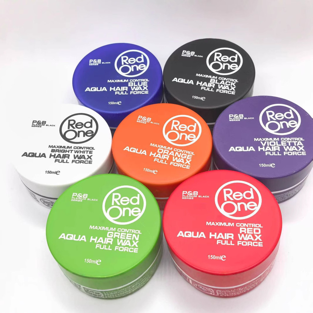 Red redone Hair Wax จัดแต่งทรงผมยาวนานผมโคลนกลิ่นหอมจัดแต่งทรงผมธรรมชาติ Fluffy ครีมผมน้ํามันสุภาพสต