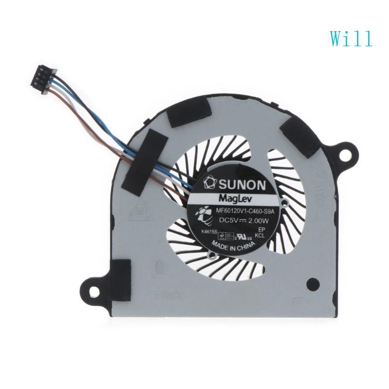 จะพัดลมระบายความร้อนแล็ปท็อปสําหรับ Dell Latitude 7480 E7480 7490 E7490 พัดลมหม้อน้ําโน้ตบุ๊ค