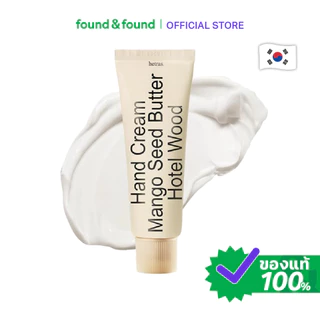 Hetras Perfumed Mango Seed Butter Hand Cream Hotel Wood 50g ครีมทามือ กลิ่นโฮเทลวูด found & found