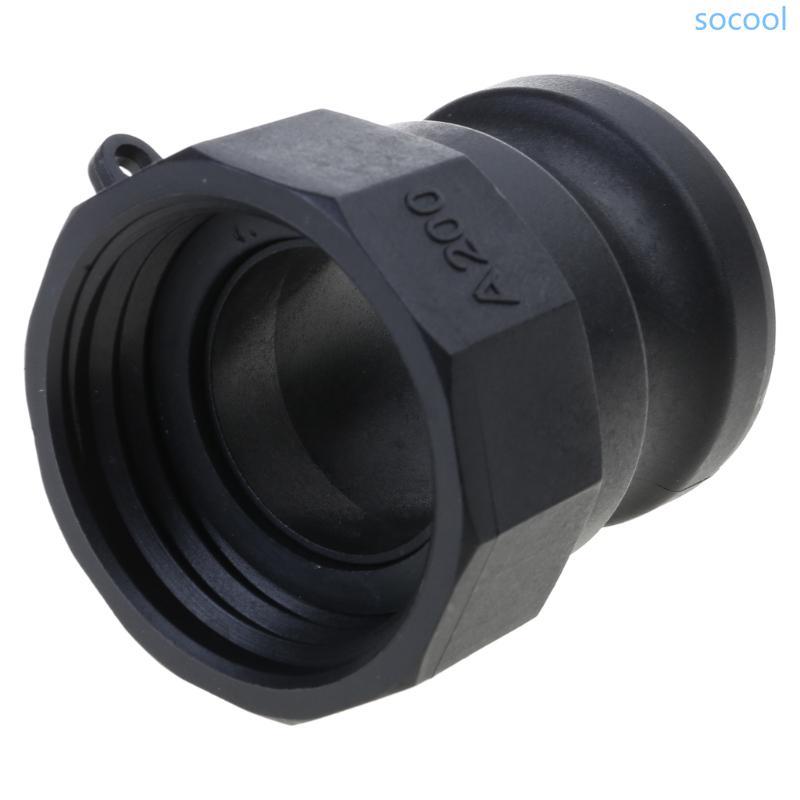 Soc * เกรด IBC-Adapter ท่อน้ําอะแดปเตอร์ IBC-Tank อะแดปเตอร์ IBC-Tank สําหรับวาล์วเปลี่ยน 2 ด้ายหยาบ