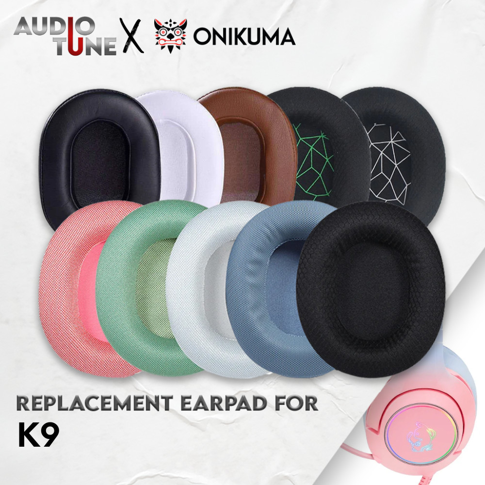แผ่นรองหูฟัง Earcup Earcushion Onikuma K9 K-9 K 9 OnikumaK9 Foam Pad Foam Pad Foam Pad