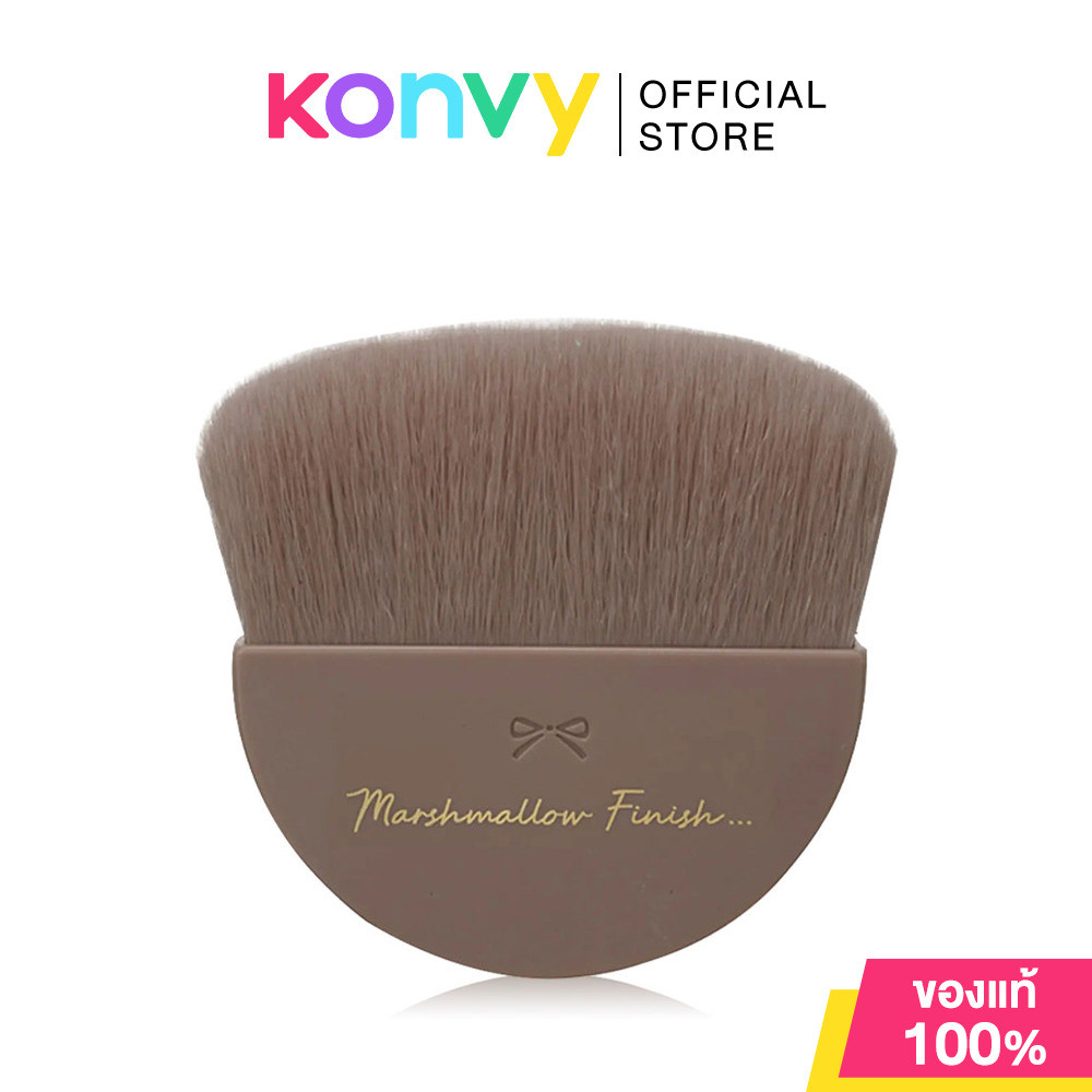 Canmake Marshmallow Finish Powder Brush 01 1pc แคนเมค แปรงลงแป้งฝุ่นดีไซน์ทรงกลม.