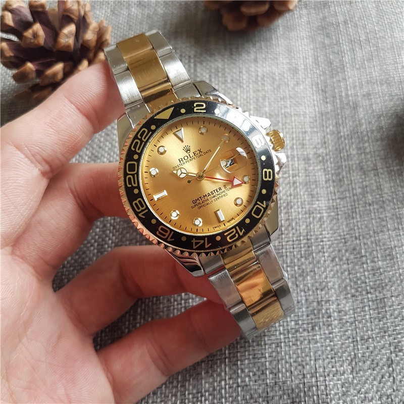 Rolex สไตล์ใหม่ Greeny Series Quartz Movement นาฬิกาสวิสนาฬิกาข้อมือนาฬิกาแฟชั่นเทรนด์ - รูปที่ 2