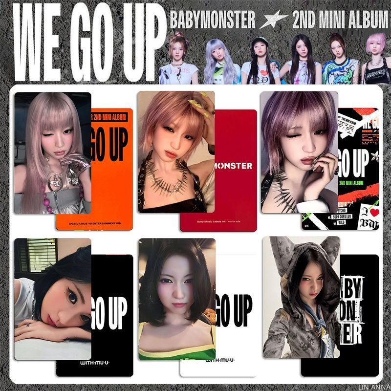 BABYMONSTER Photocard WE GO UP อัลบั้มสินค้าการ์ดโบนัส Ahyeon ASA