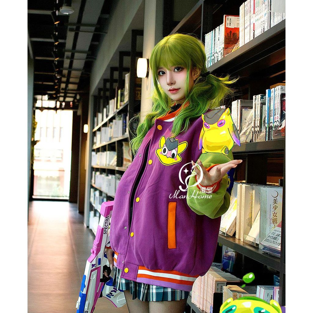 เสื้อเบสบอลคอสเพลย์ Gekko จากเกม VALORANT สำหรับผู้ชายและผู้หญิง สวมใส่ได้ทุกวัน