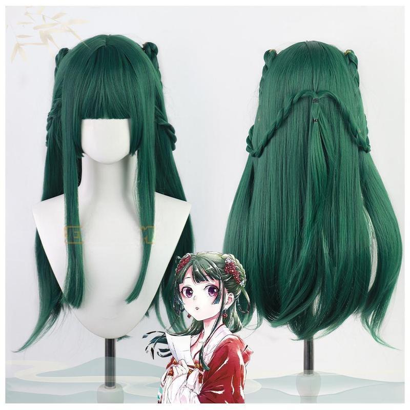 The Apothecary Diaries Maomao Cosplay Wig Hollywood Outfit Heat Resistant Synthetic Hair