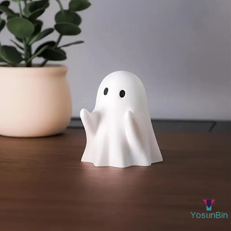 YosunBin] ตลก Ghost Spooky Ghost ตุ๊กตาออกแบบที่ใส่ดินสอสําหรับ Desk Organizer อุปกรณ์เสริมของขวัญสําหรับเพื่อนครอบครัวใหม่