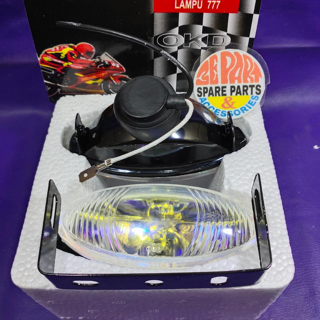 [3E Parts & Acc] ชุดไฟยิงวงรีสีรุ้ง 2PC ประเภท 777 Rare Item