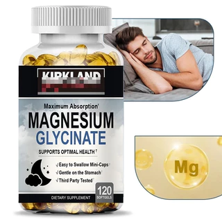 Magnesium Glycinate 500mg Capsules เพื่อสุขภาพที่ดีของระบบประสาท กล้ามเนื้อ หัวใจ อารมณ์ และการนอนหลับ
