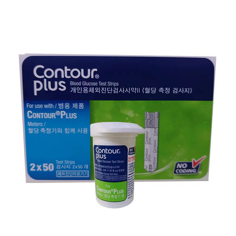 แถบทดสอบ Contour Plus 50 แผ่น / 100 แผ่น (พร้อมส่ง) MedTrust Supply