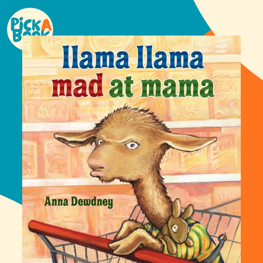 Llama Llama Mad at Mama by Anna Dewdney (US edition ปกแข็ง)